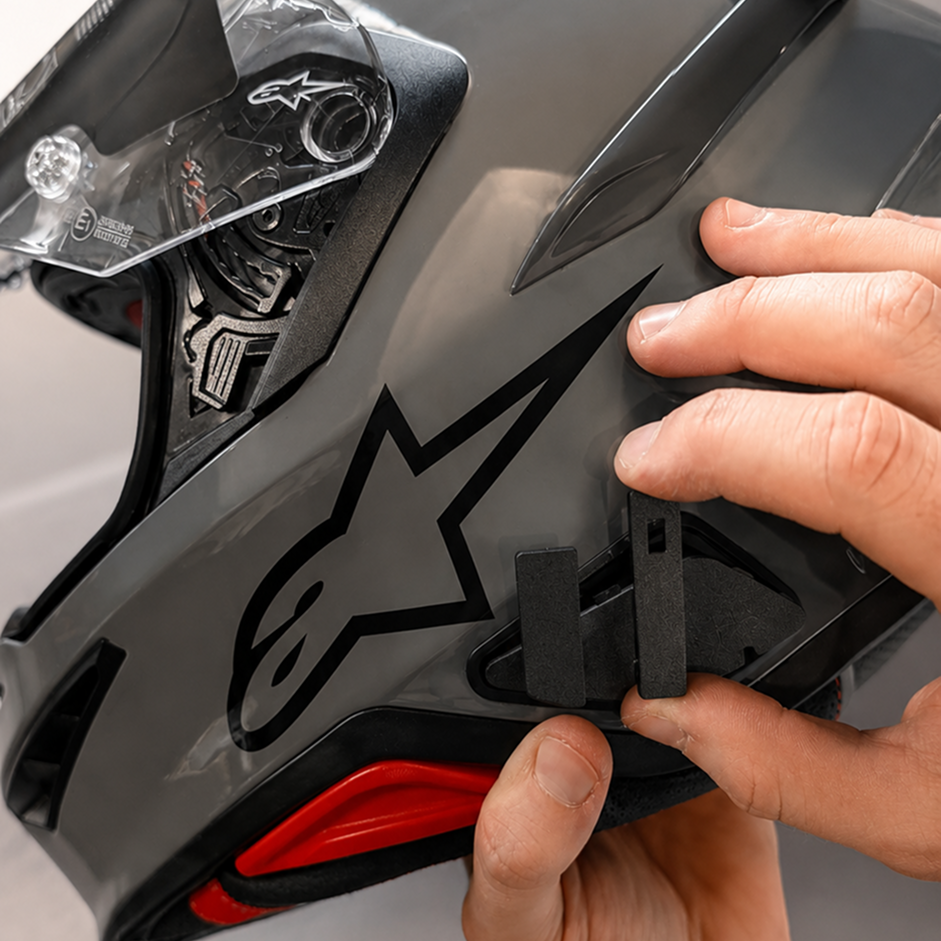 Alpinestars (S-R7) to Cardo (Edge/Neo/Pro)