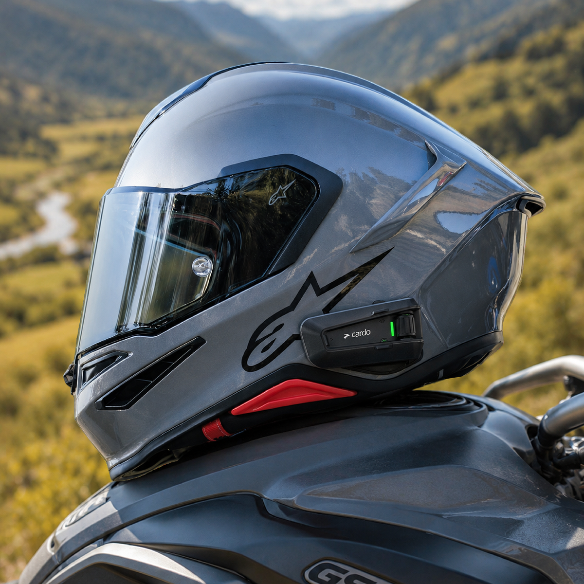 Alpinestars (S-R7) to Cardo (Edge/Neo/Pro)