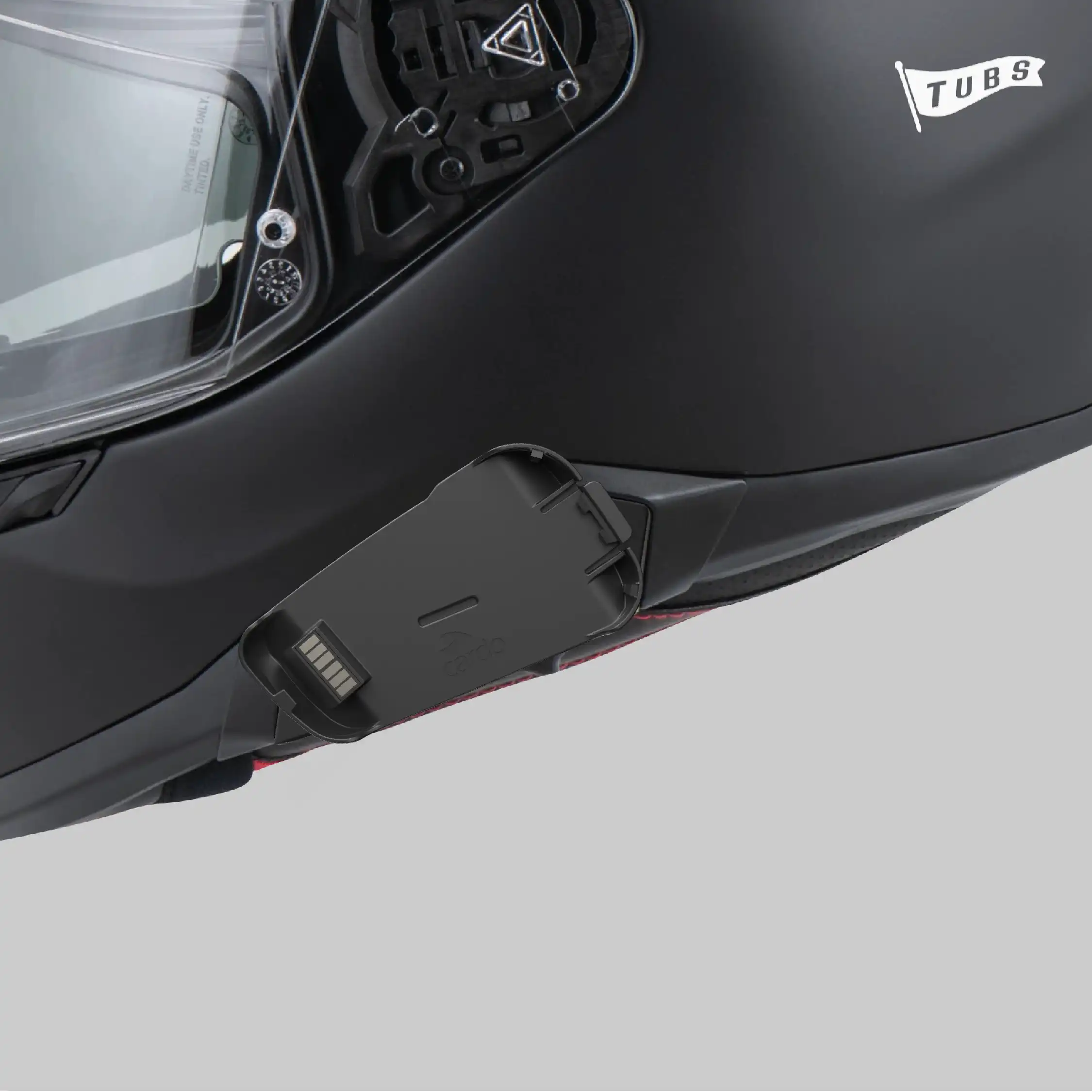 Adapter for HJC Helmets to Cardo Black / Bold