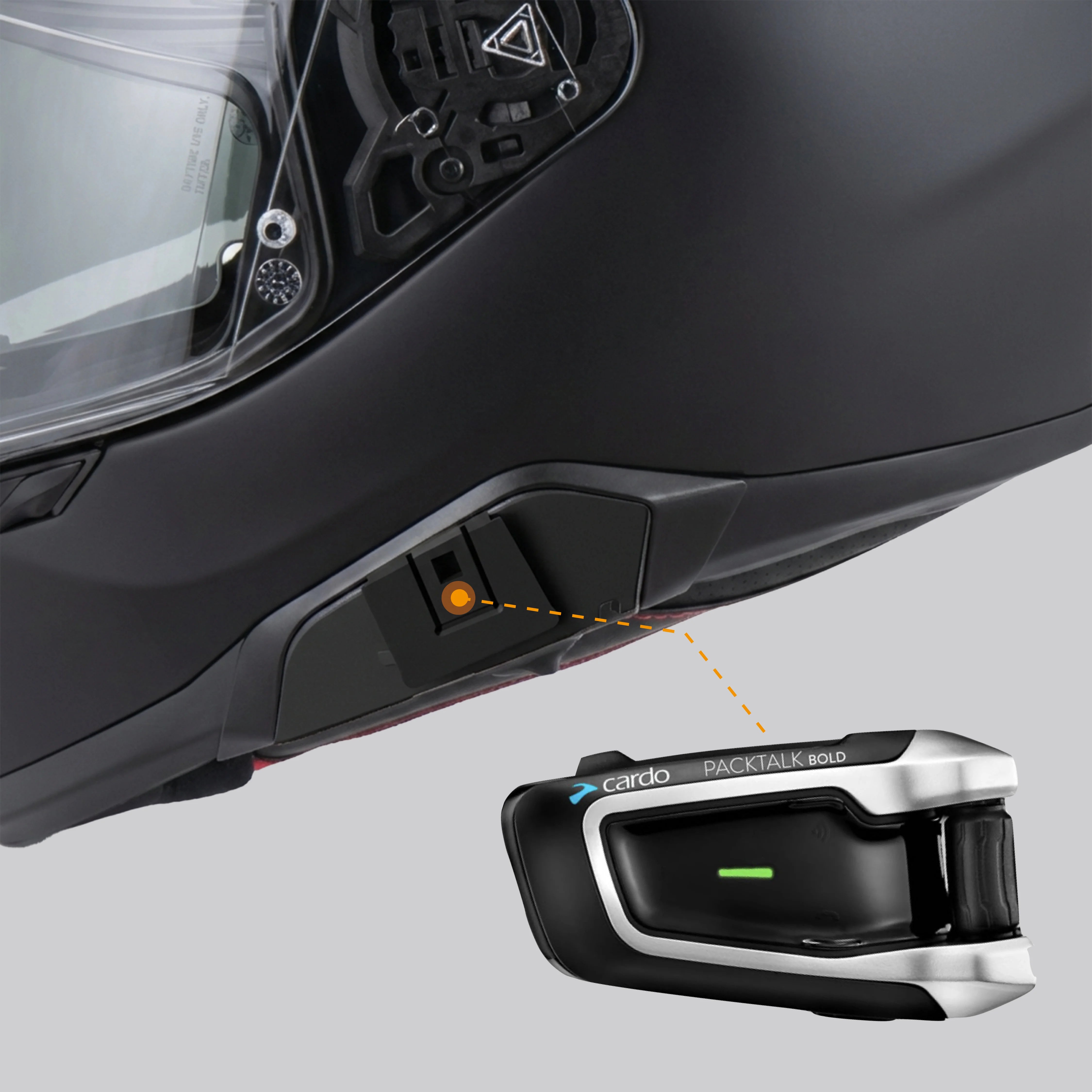 Adaptador premium para cascos HJC, F71 y F31 a todos los intercomunicadores Cardo