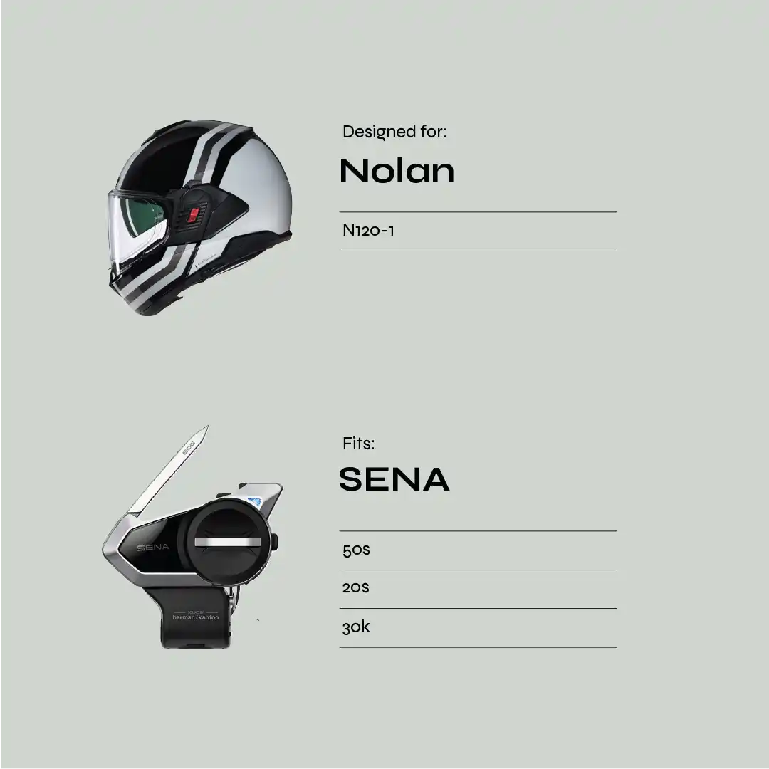 Pre-order: Nolan N120-1 to Sena 50s / 20s / 30k
