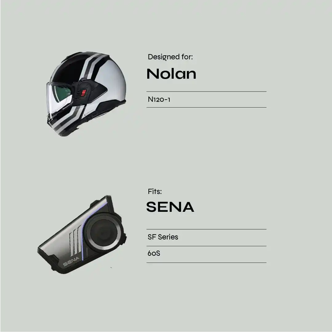 Pre-Order: Nolan N120-1 to SENA 60s / SF Series