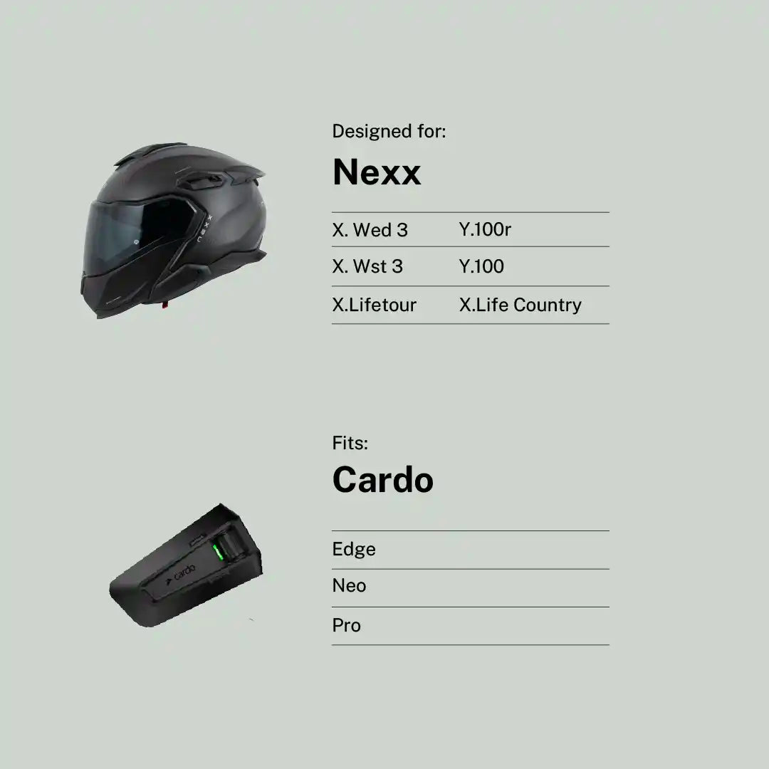 Nexx to Cardo (Edge/Neo/Pro) Adapter