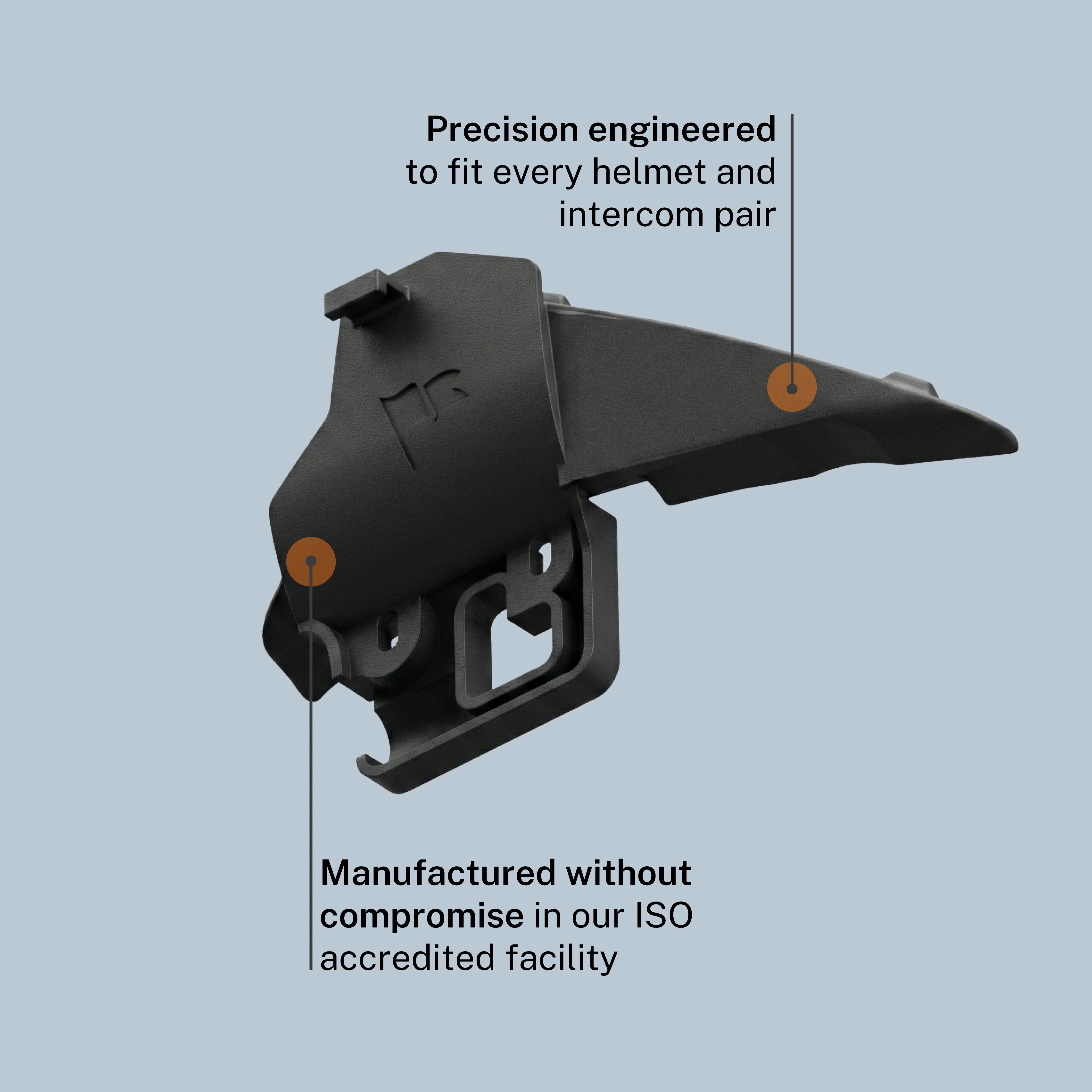 Adapter for Shoei Neotec 2 / GT-Air 2 to Sena 50S / 20S / 30K