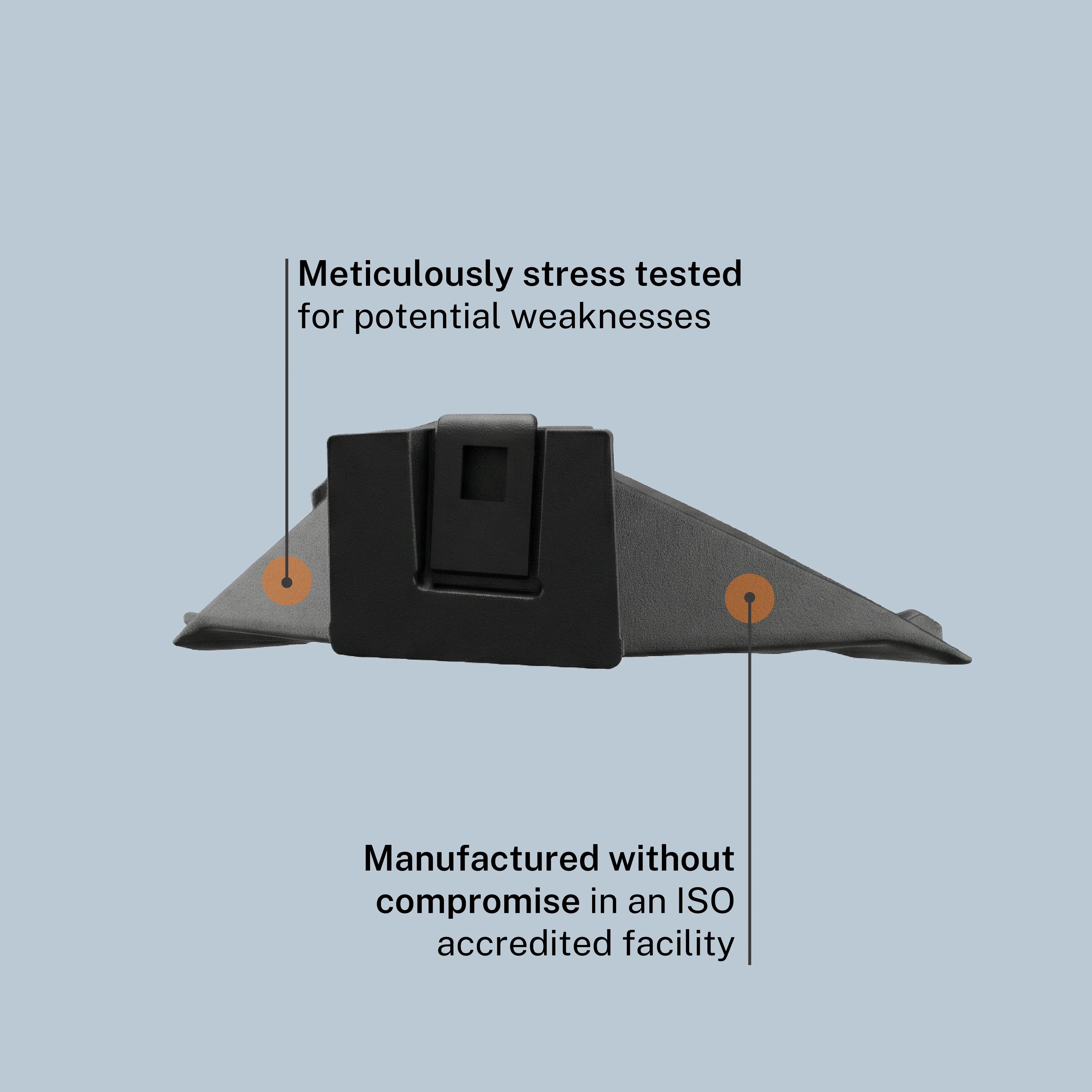 Adapter for Shoei Neotec 2 / GT-Air 2 to Cardo Bold / Black