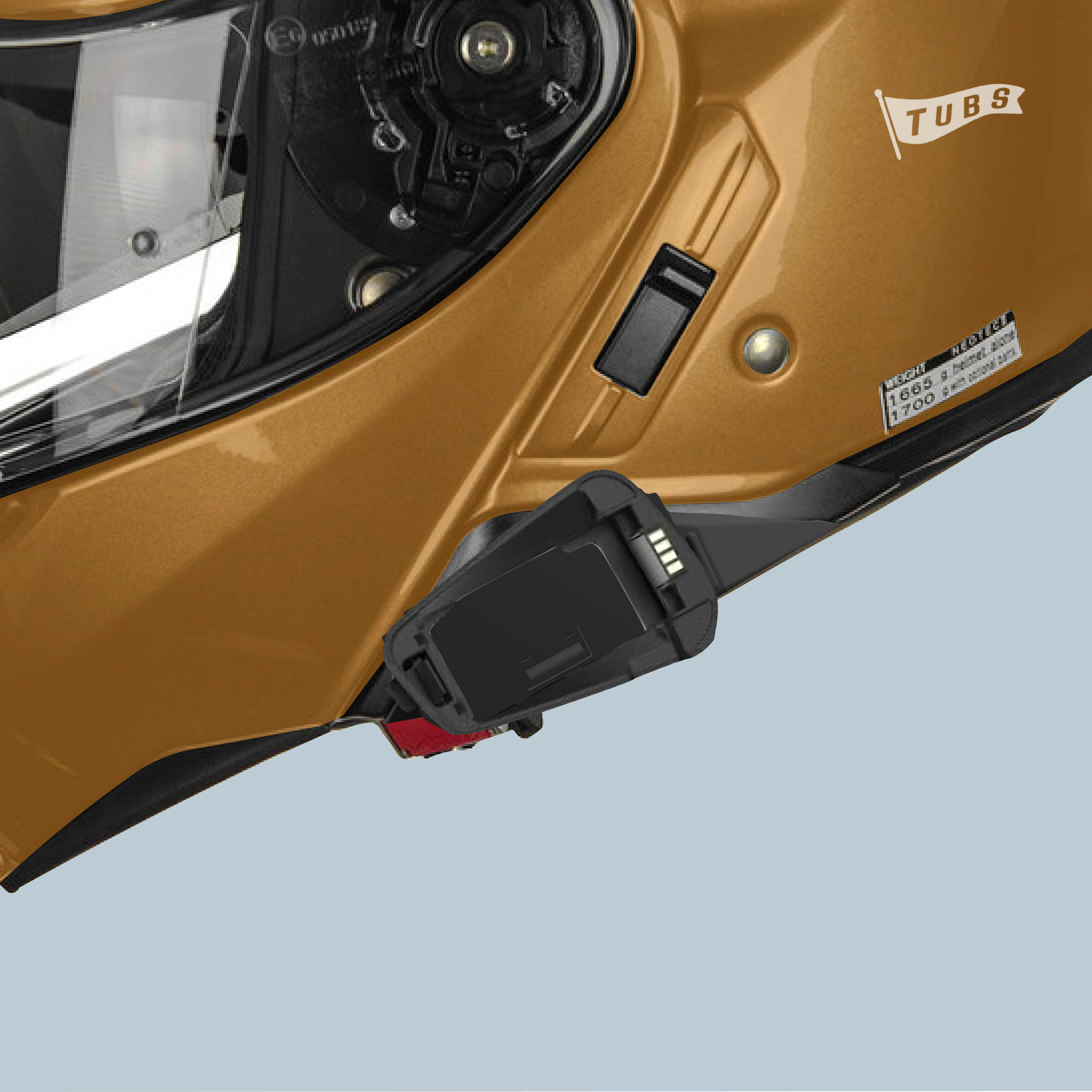 Adapter for Shoei Neotec 2 / GT-Air 2 to Cardo Freecom / Spirit