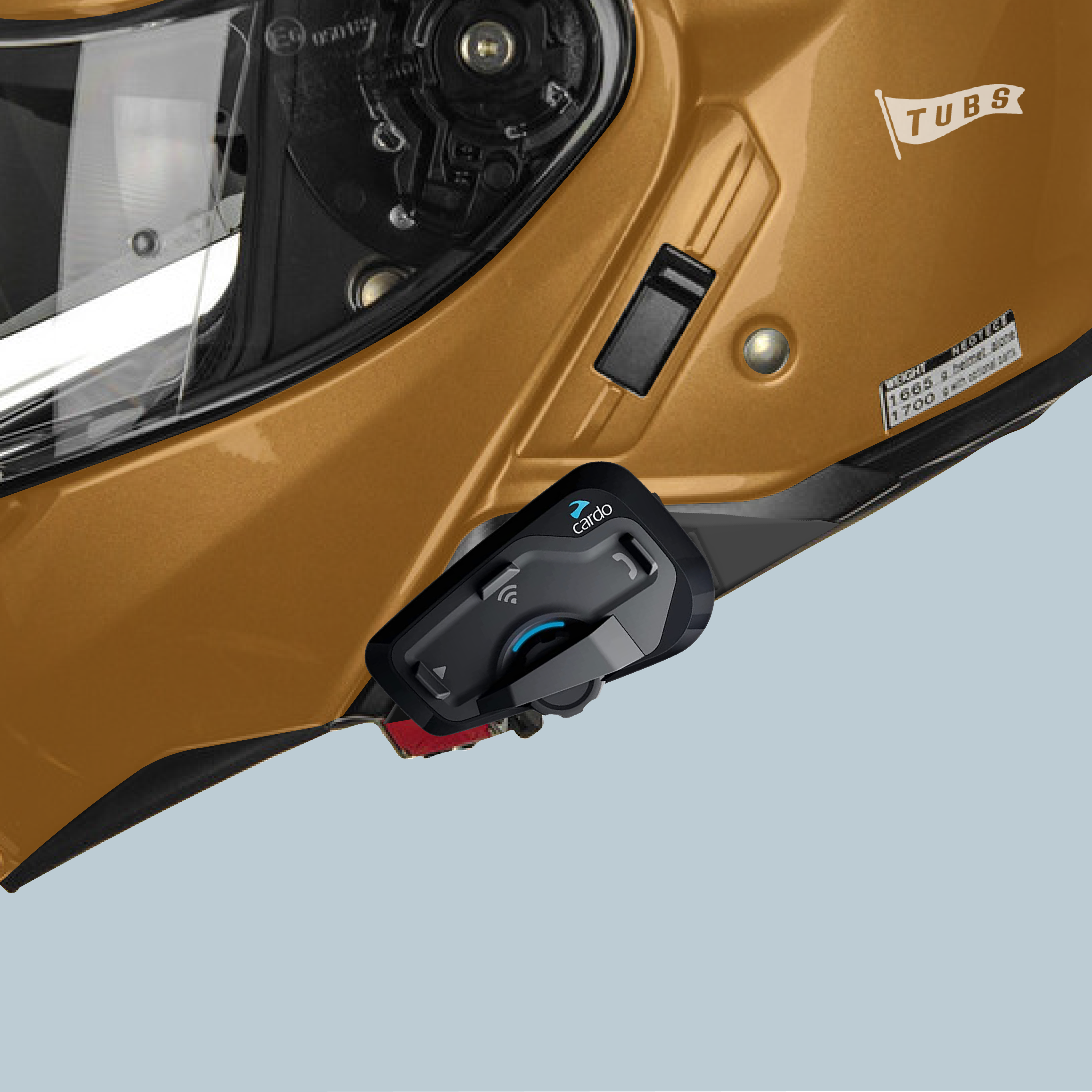 Adapter for Shoei Neotec 2 / GT-Air 2 to Cardo Freecom / Spirit