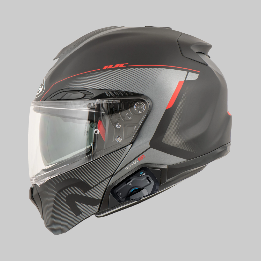 Premium adapter for HJC, RPHA Helmets to all Cardo intercoms