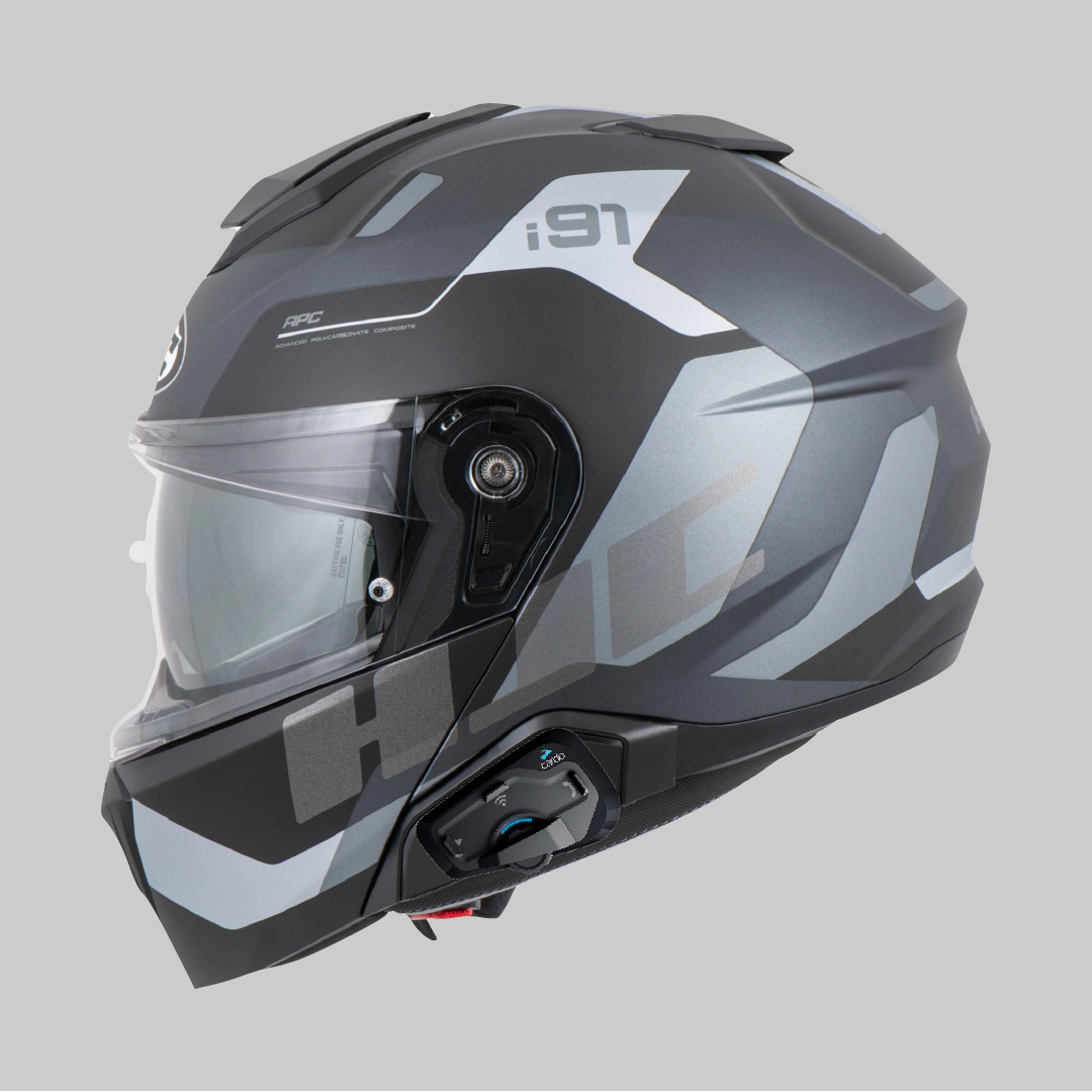 Premium adapter for HJC, i91 & i71 Helmets to all Cardo intercoms