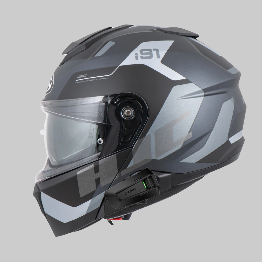 Premium adapter for HJC, i91 & i71 Helmets to all Cardo intercoms