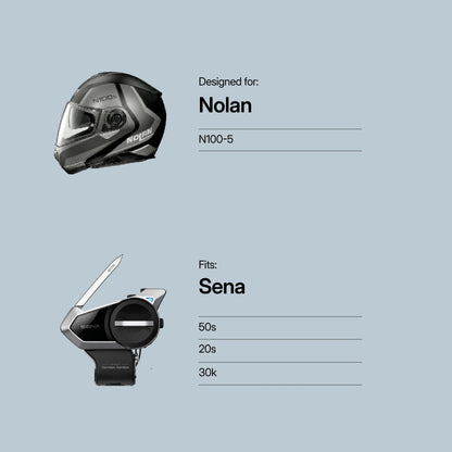 Nolan (N100-5) to Sena (50S/20S/30K)