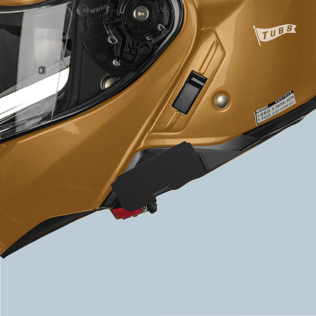 Adapter for Shoei Neotec 2 & GT Air 2 to Cardo Freecom 4X / 2X / Spirit ...