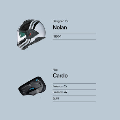 Nolan (N120-1) to Cardo (Freecom/Spirit) Adapter