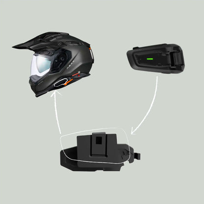 Adapter for Nexx Helmets to Cardo Black / Bold