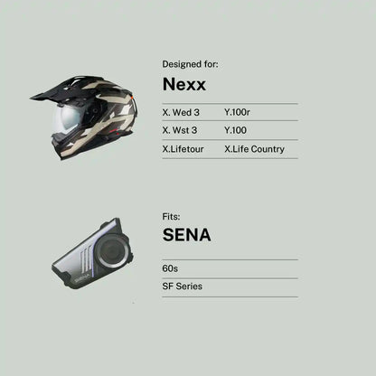 Nexx to Sena (60S/SF Series) Adapter