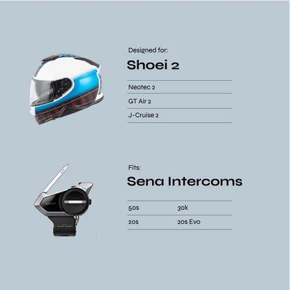 Pre-Order Shoei 2 to Sena 50s